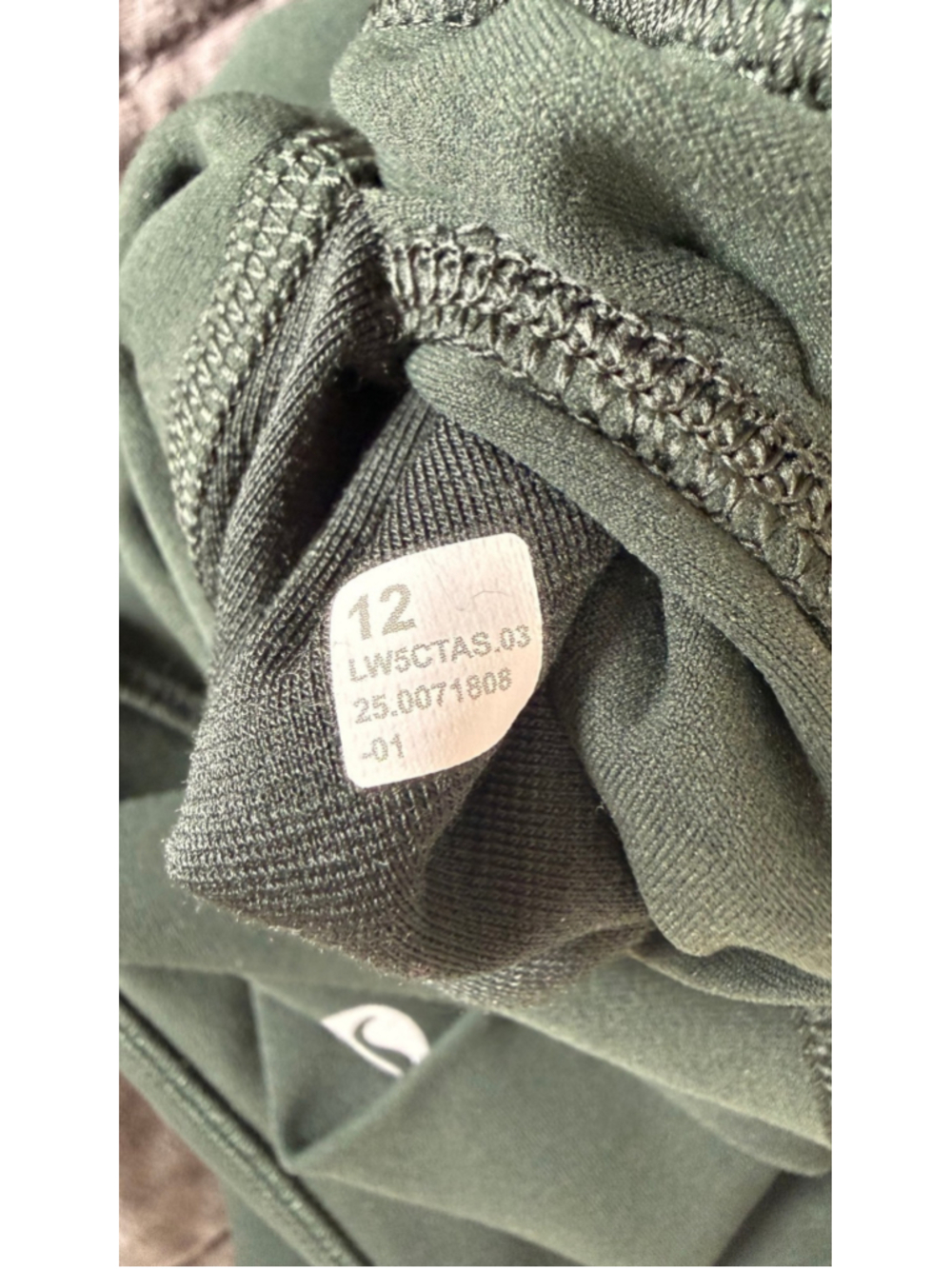Lululemon Align High Rise Pant 25 Womens 12 Rainforest Green Nulu - Picture 5 of 8